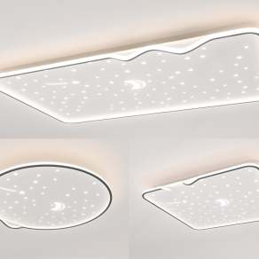 现代满天星吸顶灯3D模型下载